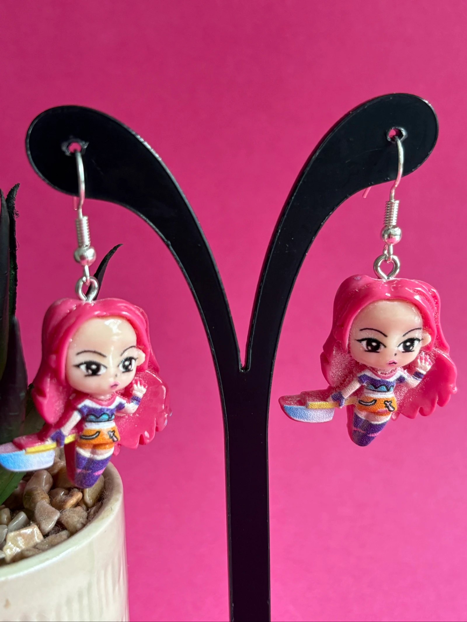 Brincos pendentes - Mira / K-Pop – photo 2